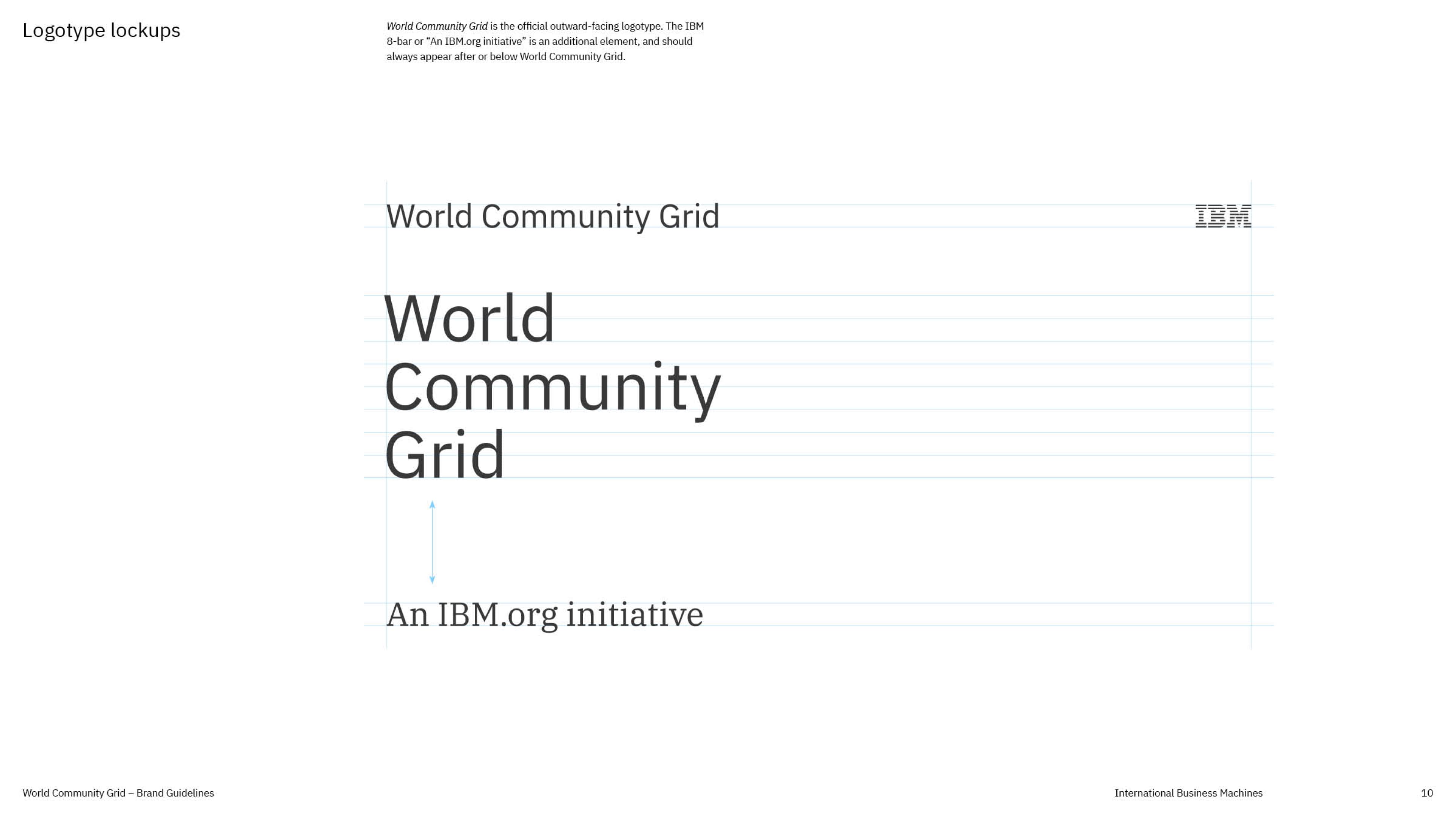 World Community Grid Brand Promise slide