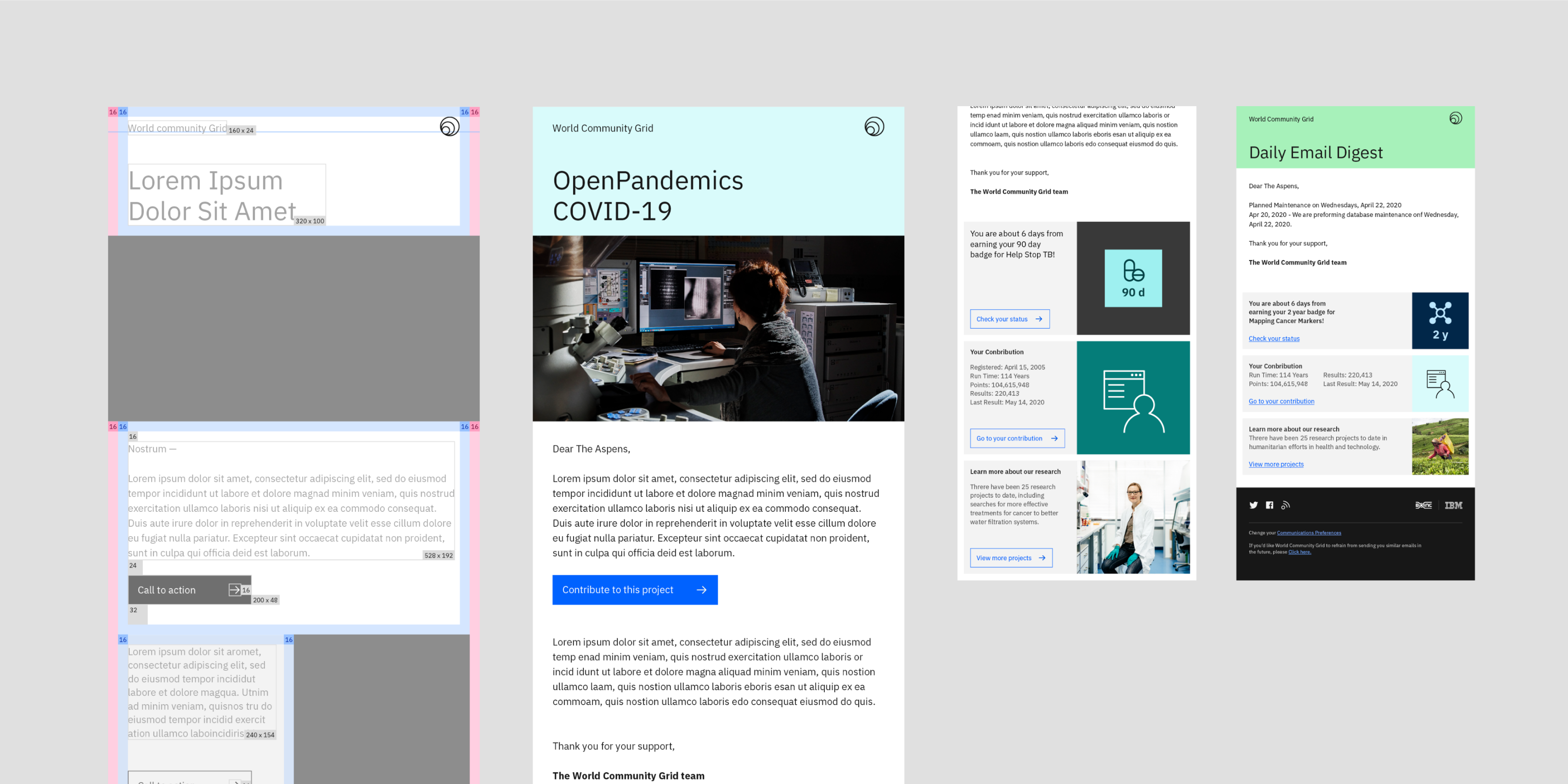 World Community Grid — brand application